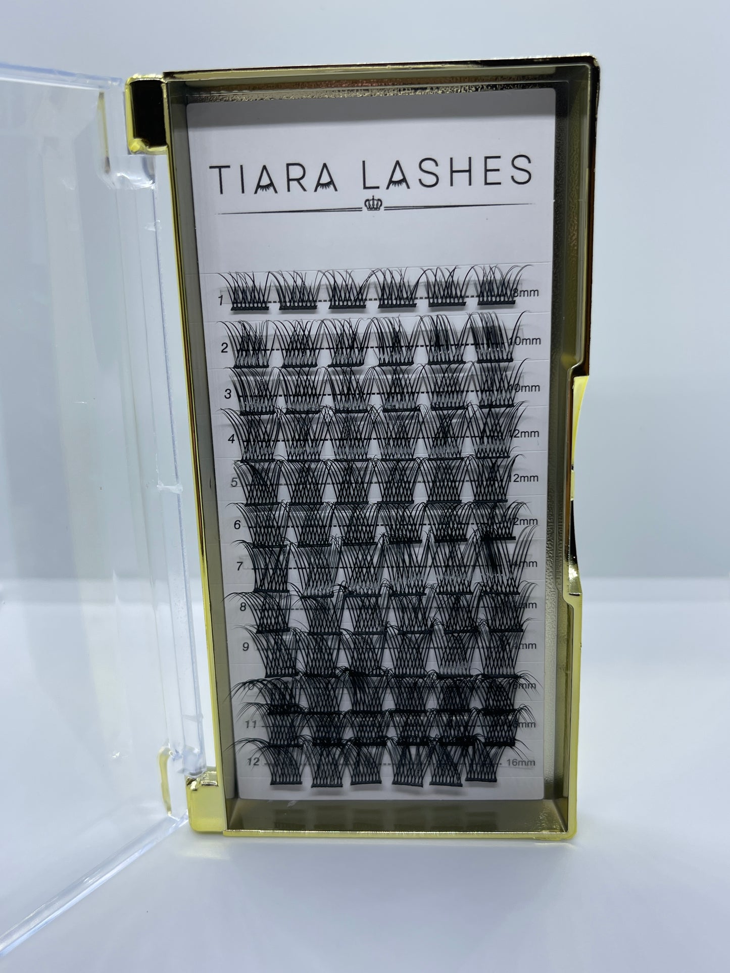 Lash Cluster NATURAL 72pcs